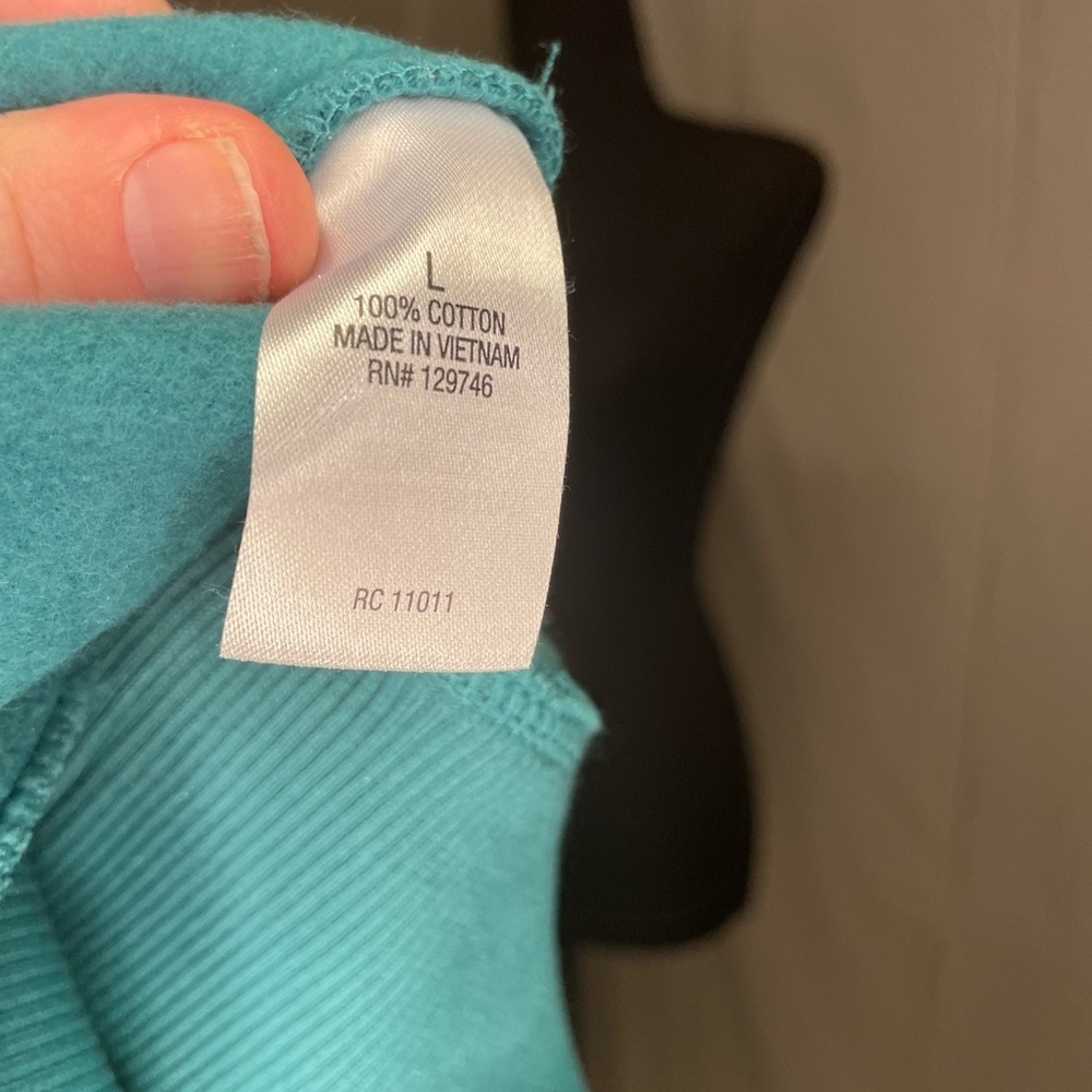 Molly Yeh Teal Women's Sweatshirt - Picture 7 of 7